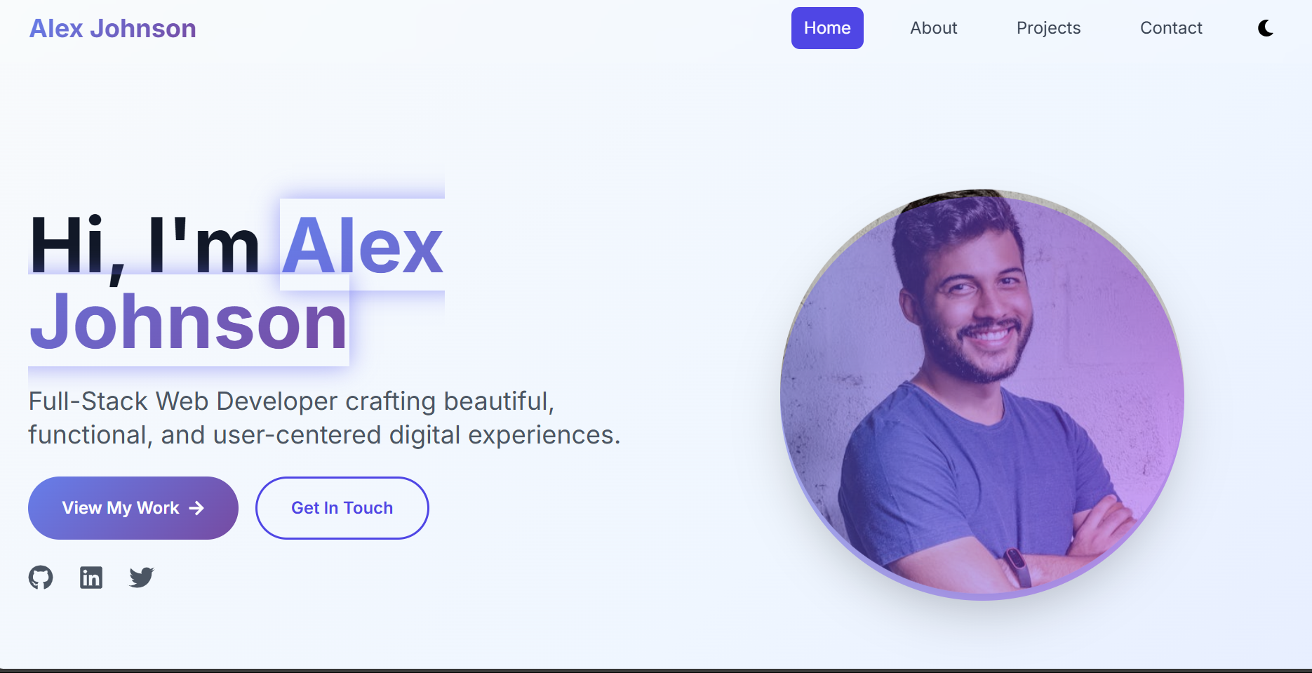 Creative Portfolio Website